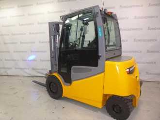Carretilla elevadora segunda mano JUNGHEINRICH EFG 535k G115-470 DZ ELEKTRO VIERRADFRONTSTAPLER (12991410)