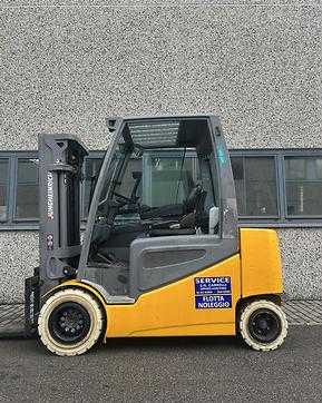 Carretilla elevadora segunda mano JUNGHEINRICH EFG S30 ELEKTRO VIERRADFRONTSTAPLER (13029618)