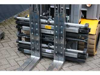 Carretilla elevadora segunda mano JUNGHEINRICH EFG S30 ELEKTRO VIERRADFRONTSTAPLER (13041275)