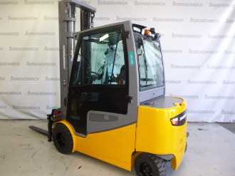 Carretilla elevadora segunda mano JUNGHEINRICH EFG S30s DP G115 -650DZ ELEKTRO VIERRADFRONTSTAPLER (12985502)