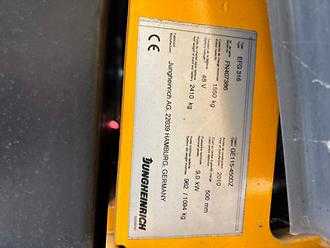 Carretilla elevadora segunda mano JUNGHEINRICH EFG316 ELEKTRO VIERRADFRONTSTAPLER (12987982)