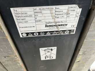 Carretilla elevadora segunda mano JUNGHEINRICH EJD220 ELEKTRO HOCHHUBWAGENDEICHSEL (13073627)