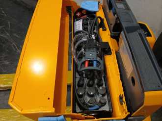 Carretilla elevadora segunda mano JUNGHEINRICH EJE 114 24 115 54 ELEKTRO NIEDERHUBWAGENDEICHSEL (13073182)