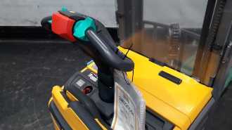 Carretilla elevadora segunda mano JUNGHEINRICH ERC 214z Li KP 115 430 DZ ELEKTRO HOCHHUBWAGENFAHRERSTAND (13037234)