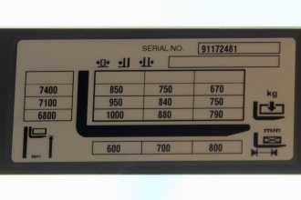 Carretilla elevadora segunda mano JUNGHEINRICH ETV 210 740 DZ ELEKTRO SCHUBMASTSTAPLER (13012470)