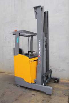 Carretilla elevadora segunda mano JUNGHEINRICH ETV 210 740 DZ ELEKTRO SCHUBMASTSTAPLER (13012470)