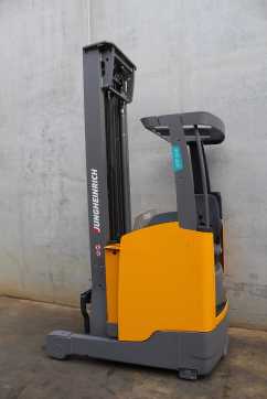 Carretilla elevadora segunda mano JUNGHEINRICH ETV 210 740 DZ ELEKTRO SCHUBMASTSTAPLER (13012470)