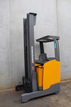 Carretilla elevadora segunda mano JUNGHEINRICH ETV 210 740 DZ ELEKTRO SCHUBMASTSTAPLER (13012470)