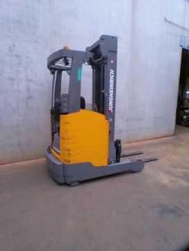 Carretilla elevadora segunda mano JUNGHEINRICH ETV 214 620 DZ ELEKTRO SCHUBMASTSTAPLER (12963646) backdrop