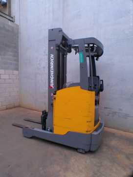 Carretilla elevadora segunda mano JUNGHEINRICH ETV 214 620 DZ ELEKTRO SCHUBMASTSTAPLER (12963646)