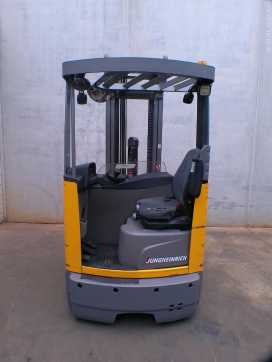 Carretilla elevadora segunda mano JUNGHEINRICH ETV 214 620 DZ ELEKTRO SCHUBMASTSTAPLER (12963646)