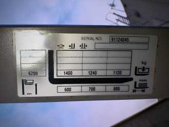 Carretilla elevadora segunda mano JUNGHEINRICH ETV 214 620 DZ ELEKTRO SCHUBMASTSTAPLER (12963646)