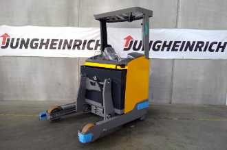 Carretilla elevadora segunda mano JUNGHEINRICH ETV 214 DL GE 115 830 DZ ELEKTRO SCHUBMASTSTAPLER (12985583)