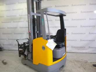 Carretilla elevadora segunda mano JUNGHEINRICH ETV 214 LI SP E GE 115 830 DZ ELEKTRO SCHUBMASTSTAPLER (13069935)