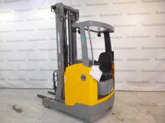 Carretilla elevadora segunda mano JUNGHEINRICH ETV 216 LI MP L GE 115 710 DZ ELEKTRO SCHUBMASTSTAPLER (13069937)