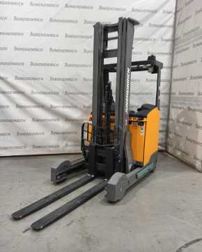 Carretilla elevadora segunda mano JUNGHEINRICH ETV 320 SP Li 180-650DZ ELEKTRO SCHUBMASTSTAPLER (13075839)