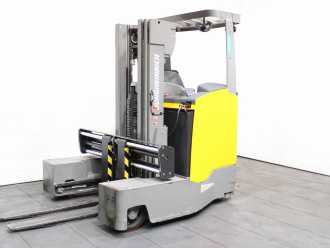 Carretilla elevadora segunda mano JUNGHEINRICH ETV-Q 20 DL iZVG120-425DZ ELEKTRO VIERWEGESTAPLER (13053670) backdrop