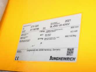 Carretilla elevadora segunda mano JUNGHEINRICH ETV-Q 20 DL iZVG120-425DZ ELEKTRO VIERWEGESTAPLER (13053670)