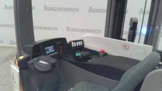 Carretilla elevadora segunda mano JUNGHEINRICH ETV Q20 SP DL IZVG 115-500 DZ ELEKTRO SCHUBMASTSTAPLER (12966784)