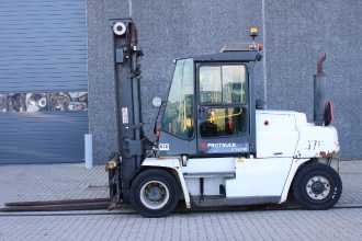 Carretilla elevadora segunda mano KALMAR DCE80-6 DIESEL VIERRADFRONTSTAPLER (12965506) backdrop