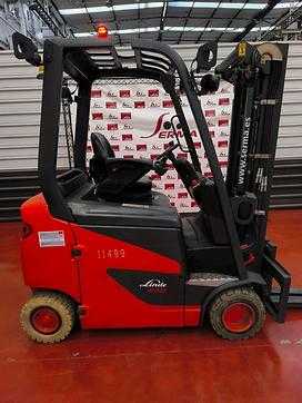 Carretilla elevadora segunda mano LINDE E20PH ELEKTRO VIERRADFRONTSTAPLER (13023736) backdrop