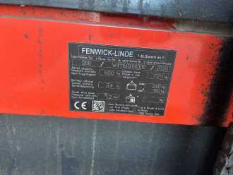 Carretilla elevadora segunda mano LINDE D08 ELEKTRO HOCHHUBWAGENDEICHSEL (13075971)