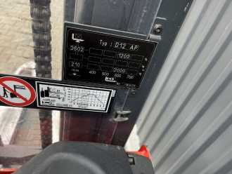 Carretilla elevadora segunda mano LINDE D12AP ELEKTRO HOCHHUBWAGENFAHRERSTAND (13066798)