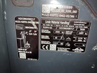 Carretilla elevadora segunda mano LINDE E 20 PH EVO ELEKTRO VIERRADFRONTSTAPLER (13074682)