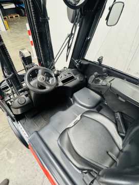 Carretilla elevadora segunda mano LINDE E 20 PL-02 EVO Triplex STVO Kabine ZVG ELEKTRO VIERRADFRONTSTAPLER (13007107)