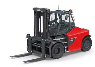 Carretilla elevadora segunda mano LINDE E120/600 : 12,0t SWB ELEKTRO VIERRADFRONTSTAPLER (13062005) backdrop