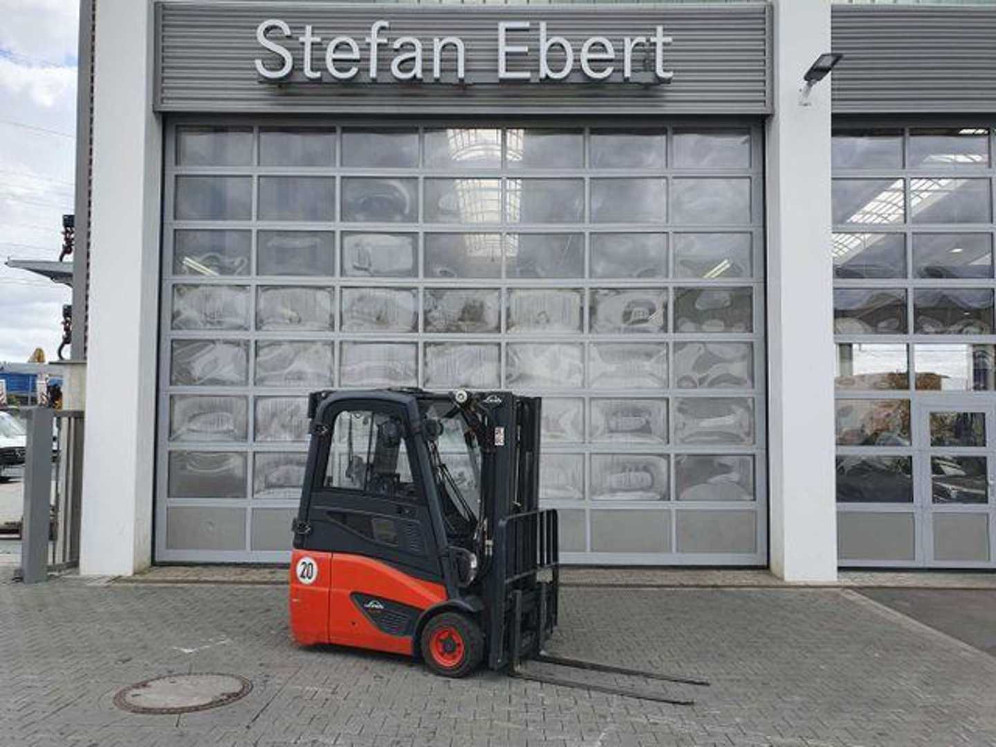 Carretilla elevadora segunda mano LINDE E14 - 02 / Triplex: 4.00m! / SS / nur 1.777h! ELEKTRO VIERRADFRONTSTAPLER (13024743)