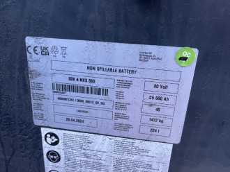 Carretilla elevadora segunda mano LINDE E20-01/600 ELEKTRO VIERRADFRONTSTAPLER (13074209)