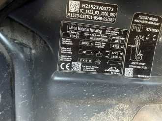 Carretilla elevadora segunda mano LINDE E30-01 ELEKTRO VIERRADFRONTSTAPLER (13074204)