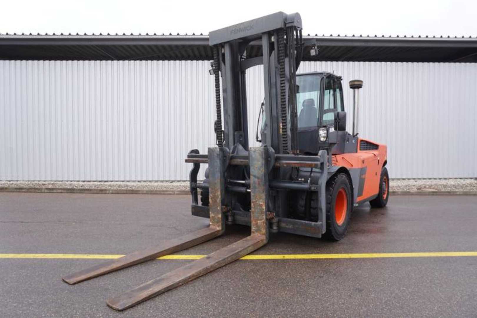 Carretilla elevadora segunda mano LINDE H 160 D/1200 1401 DIESEL VIERRADFRONTSTAPLER (13071789)