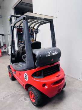 Carretilla elevadora segunda mano LINDE H 20 T-03 Duplex GAS VIERRADFRONTSTAPLER (13039048)