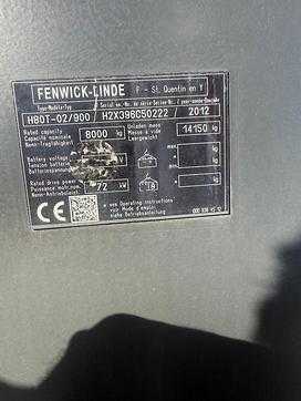Carretilla elevadora segunda mano LINDE H 80 T 900 GAS VIERRADFRONTSTAPLER (13060377)