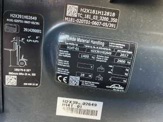 Carretilla elevadora segunda mano LINDE H14T-01 GAS VIERRADFRONTSTAPLER (13028019)