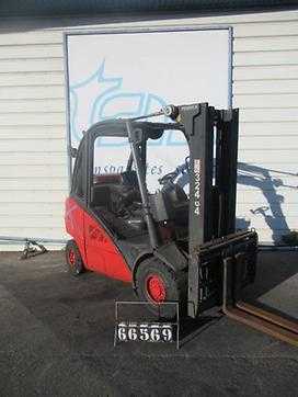 Carretilla elevadora segunda mano LINDE H25T-02/600 EVO GAS VIERRADFRONTSTAPLER (13074810) backdrop