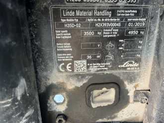 Carretilla elevadora segunda mano LINDE H35D-02 DIESEL VIERRADFRONTSTAPLER (13053457)