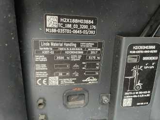 Carretilla elevadora segunda mano LINDE H35T-02 GAS VIERRADFRONTSTAPLER (13074863)
