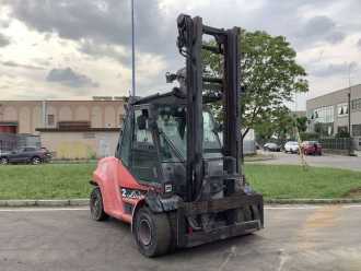 Carretilla elevadora segunda mano LINDE H80D-03/1100 DIESEL VIERRADFRONTSTAPLER (13040416) backdrop