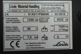 Carretilla elevadora segunda mano LINDE K-Schwenkschubgabel 011 ELEKTRO HOCHHUBKOMMISSIONIERER (12986811)