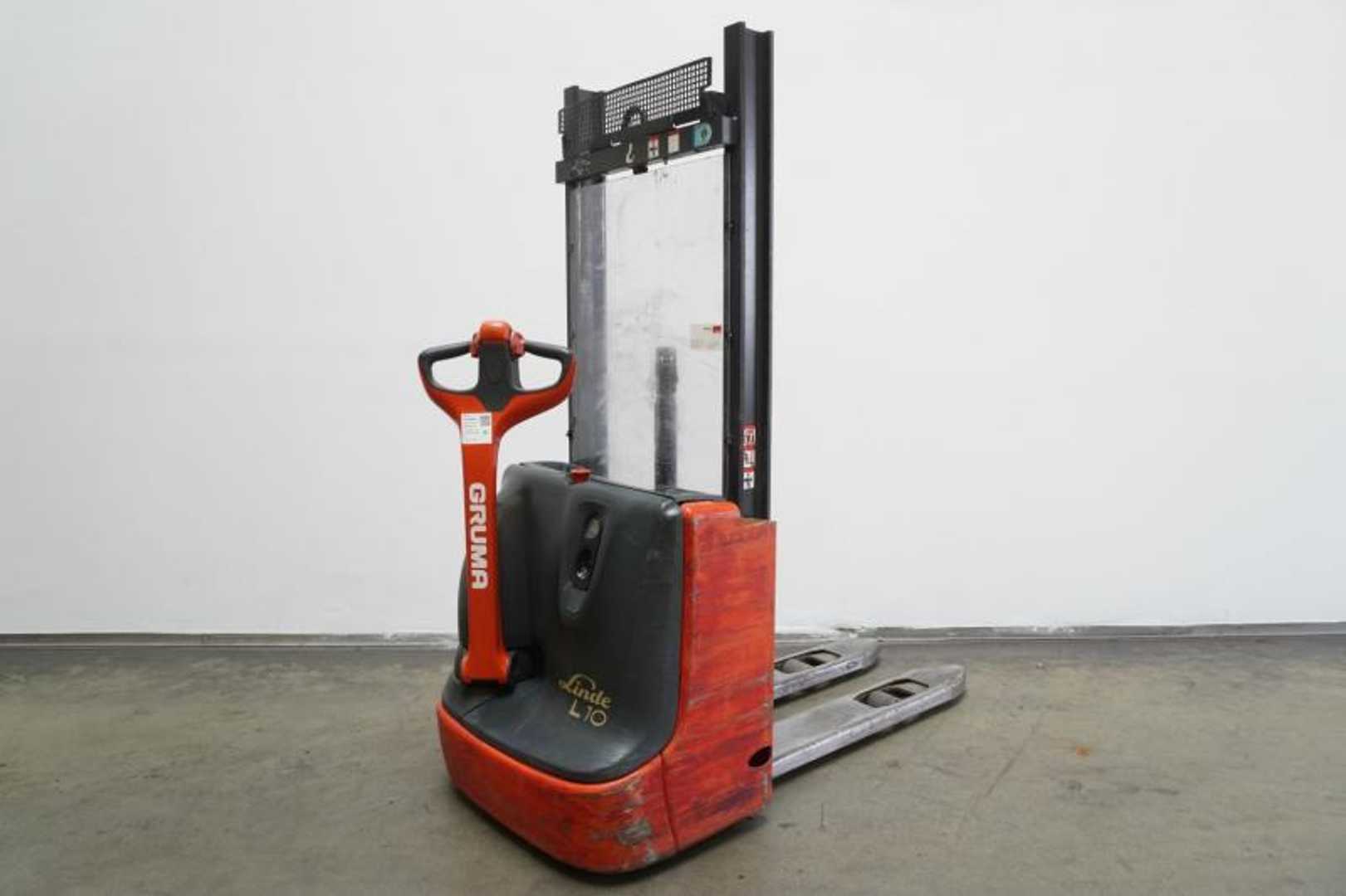 Carretilla elevadora segunda mano LINDE L 10 B 1172 ELEKTRO HOCHHUBWAGENDEICHSEL (13037719)