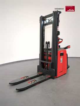 Carretilla elevadora segunda mano LINDE L16API-1173-01 ELEKTRO HOCHHUBWAGENFAHRERSTAND (13004804)