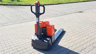 Carretilla elevadora segunda mano LINDE MT15 Batterie NEU ELEKTRO NIEDERHUBWAGENSEMIELEKTRISCH (12881589)