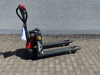 Carretilla elevadora segunda mano LINDE MT15c ELEKTRO NIEDERHUBWAGENSEMIELEKTRISCH (13039091)