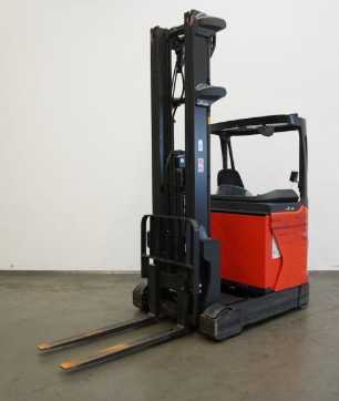 Carretilla elevadora segunda mano LINDE R 10 B 1120 ELEKTRO SCHUBMASTSTAPLER (12969060)