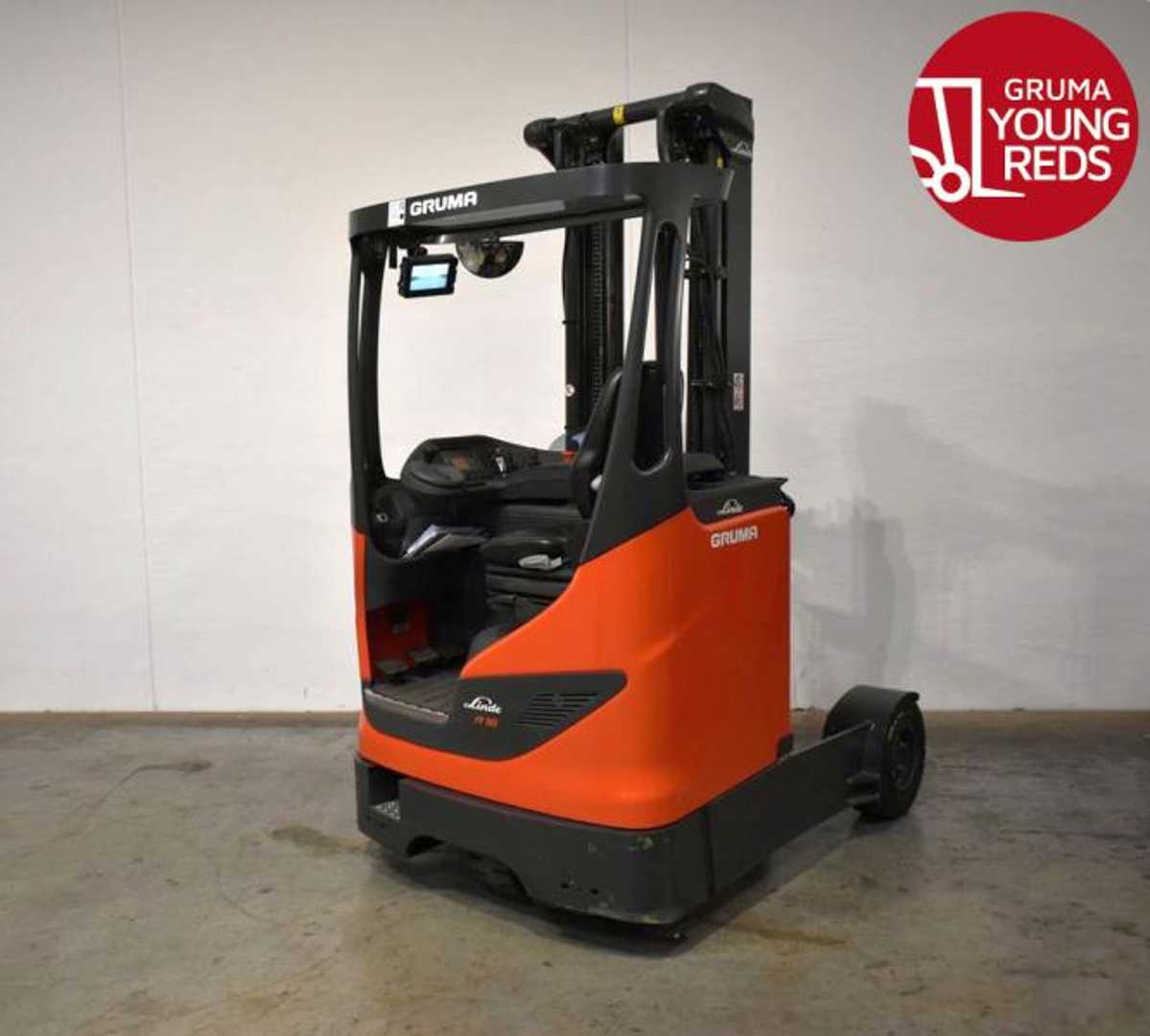 Carretilla elevadora segunda mano LINDE R 16 G 1120-00 ELEKTRO SCHUBMASTSTAPLER (13050203)