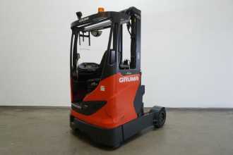 Carretilla elevadora segunda mano LINDE R 16 G 1120-01 ELEKTRO SCHUBMASTSTAPLER (13042877) backdrop