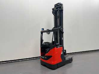 Carretilla elevadora segunda mano LINDE R 16 HD-01 ELEKTRO SCHUBMASTSTAPLER (13047842) backdrop